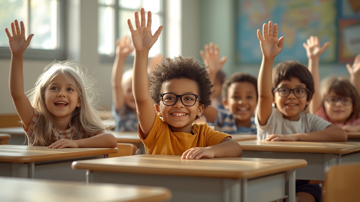Kids learning Civics