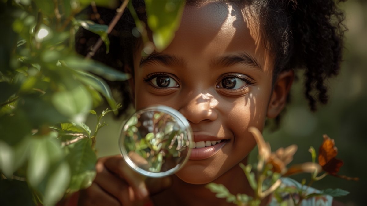 Kids learning Science